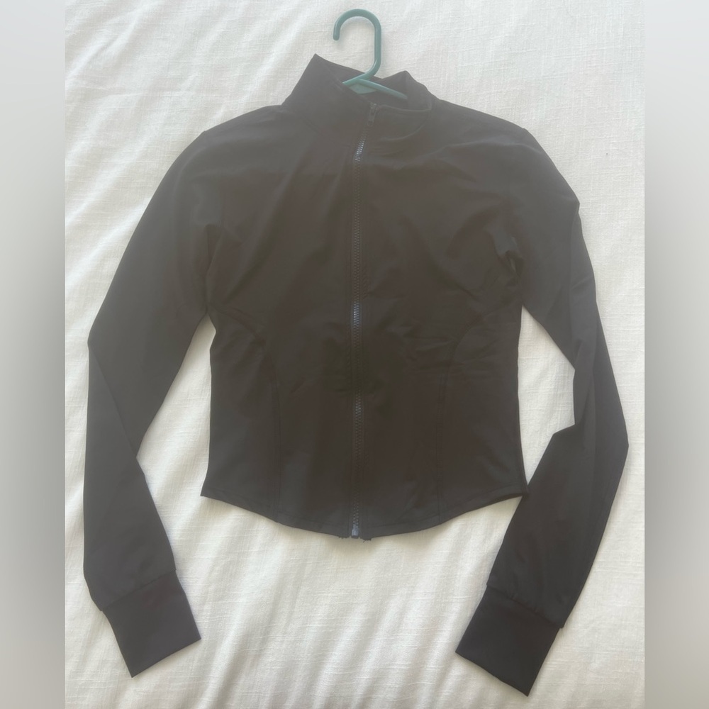 Black Zip-Up Jacket